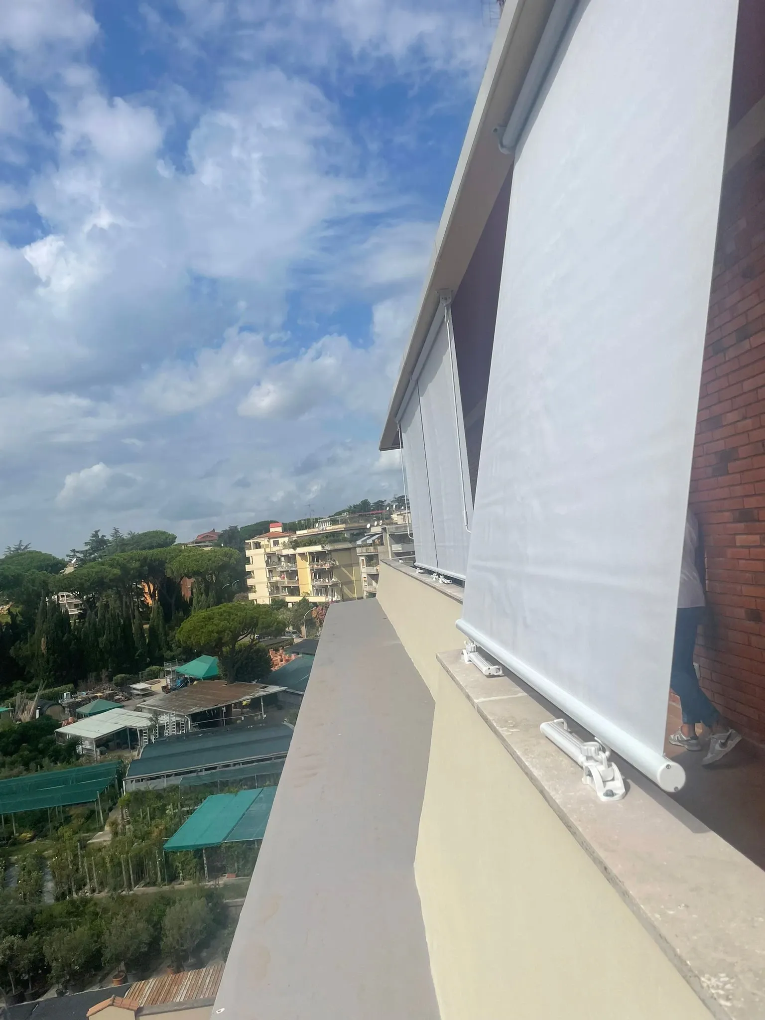 Tenda da sole a caduta